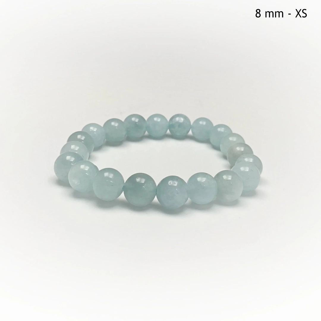 Aquamarine Beaded Bracelet