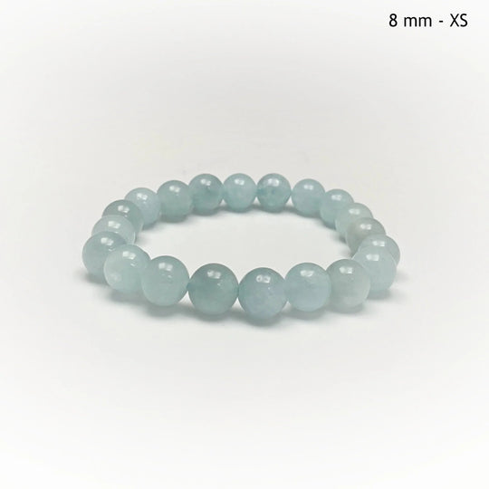 Aquamarine Beaded Bracelet