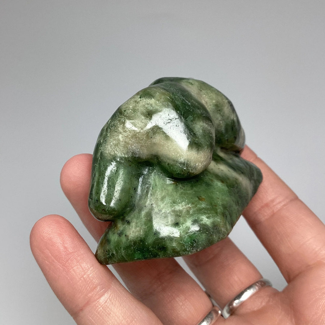 BC Jade Bear Carving