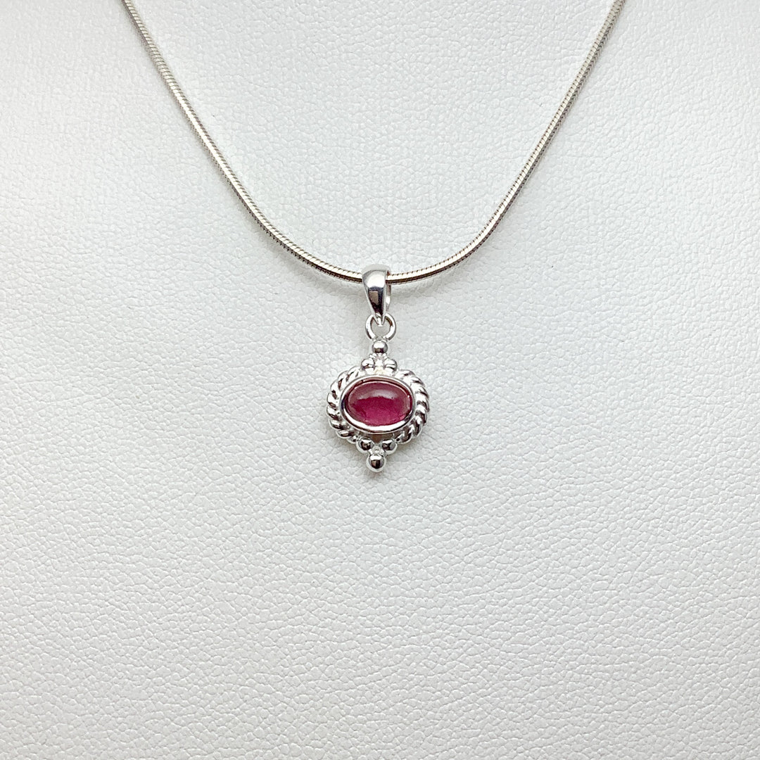 Pink Tourmaline Pendant