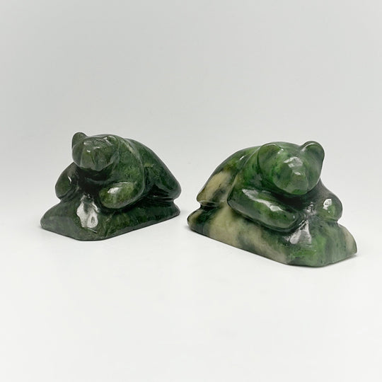 BC Jade Bear Carving