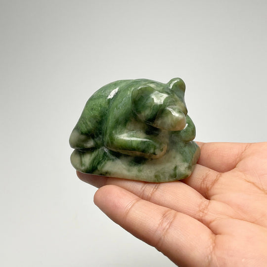 BC Jade Bear Carving