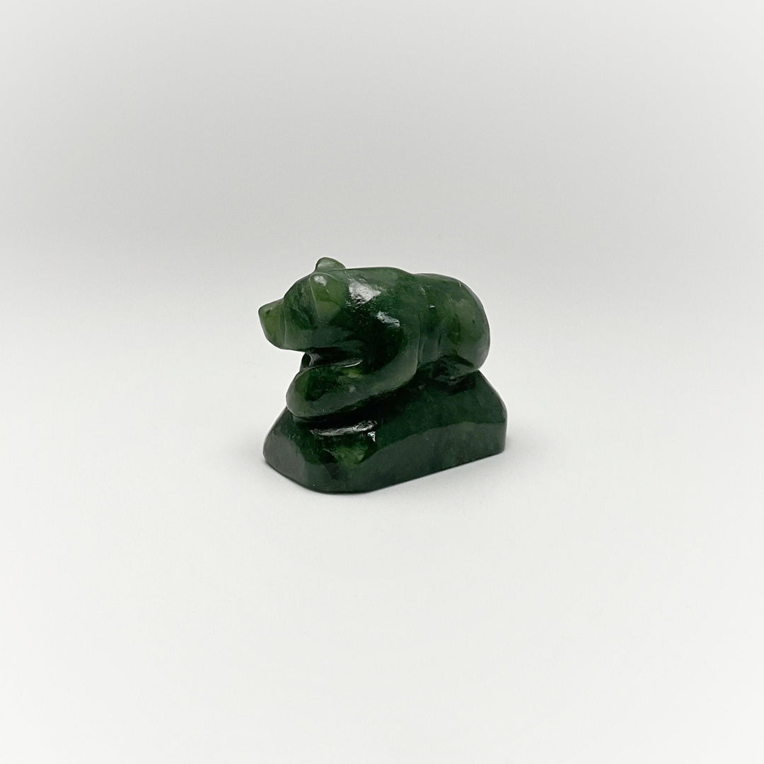 BC Jade Bear Carving