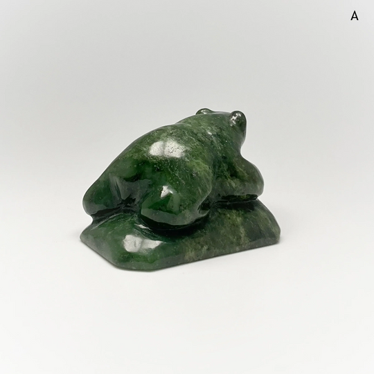 BC Jade Bear Carving