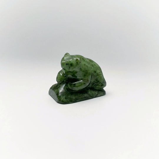 BC Jade Bear Carving