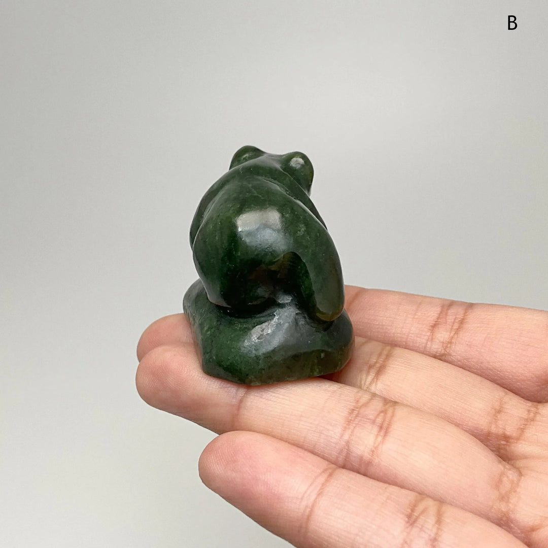 BC Jade Bear Carving