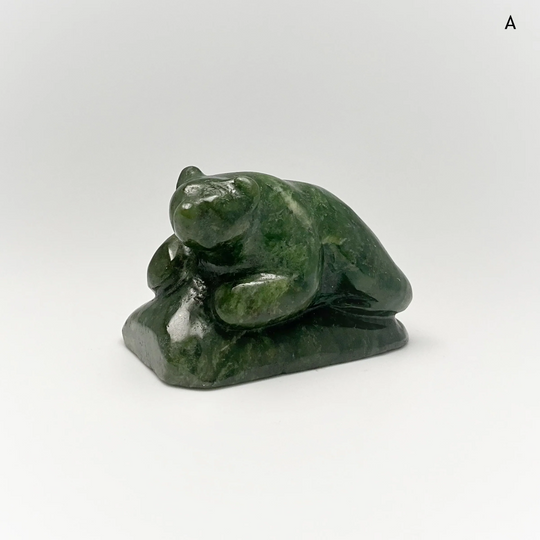 BC Jade Bear Carving