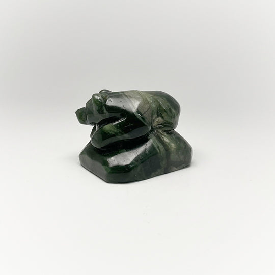 BC Jade Bear Carving