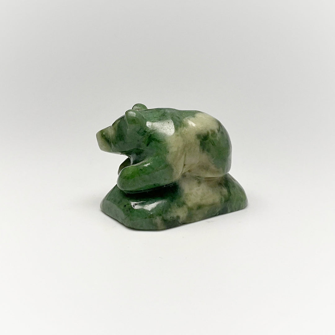 BC Jade Bear Carving