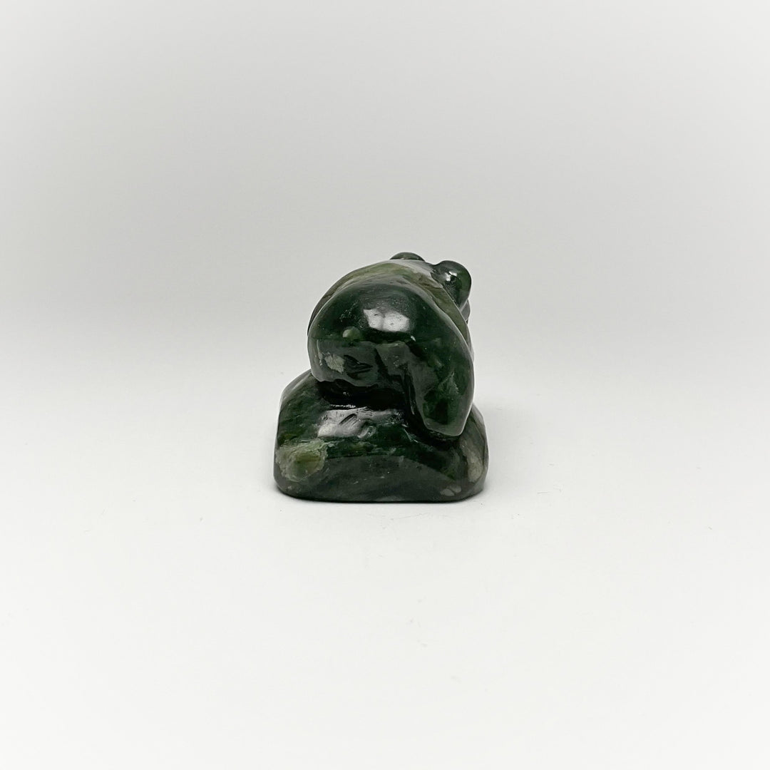 BC Jade Bear Carving