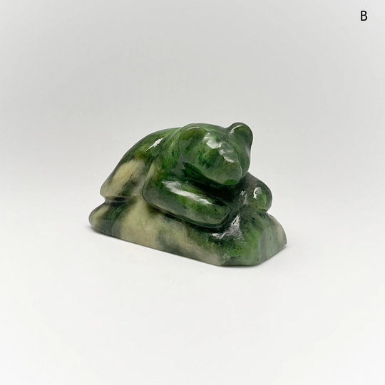 BC Jade Bear Carving