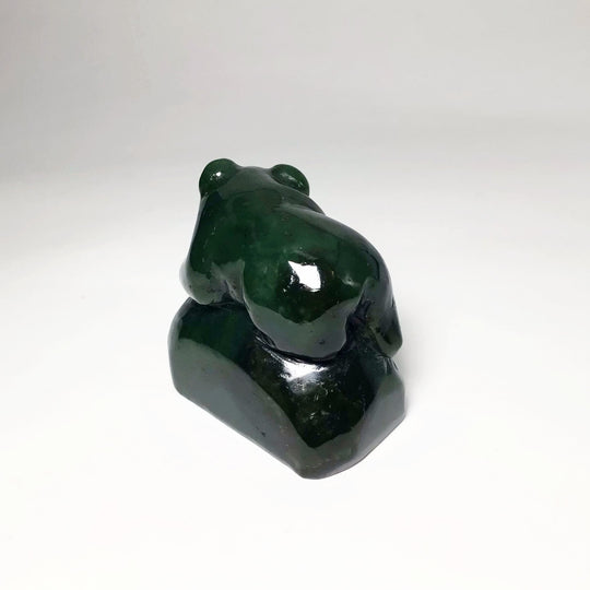 BC Jade Bear Carving