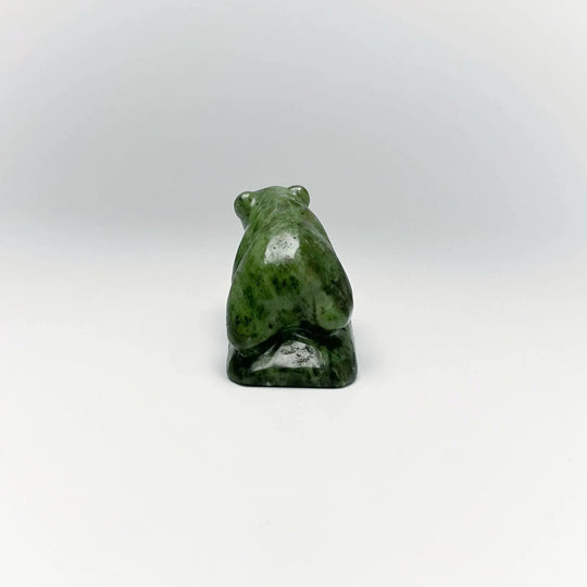 BC Jade Bear Carving