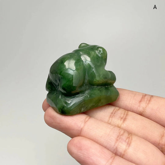 BC Jade Bear Carving