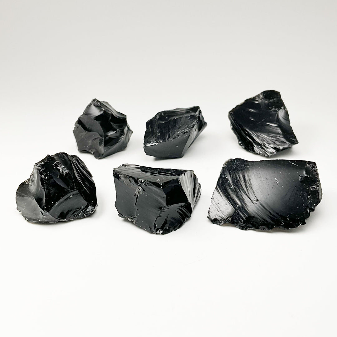 Black Obsidian Rough Chunk