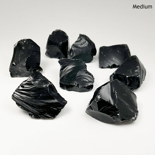 Black Obsidian Rough Chunk