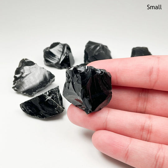 Black Obsidian Rough Chunk