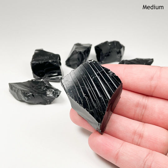 Black Obsidian Rough Chunk