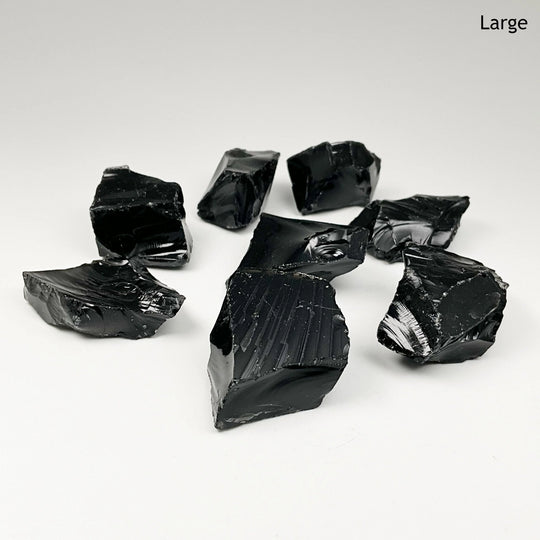 Black Obsidian Rough Chunk