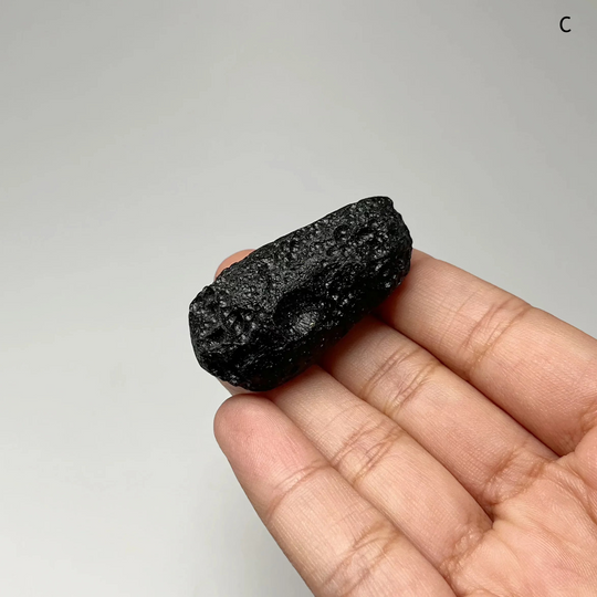 Black Tektite Specimen