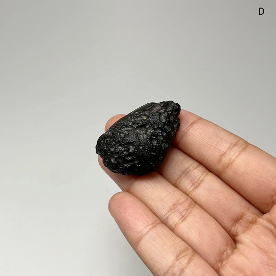 Black Tektite Specimen