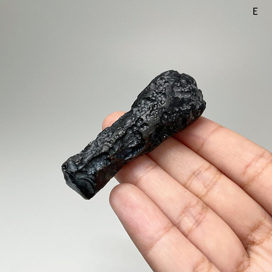 Black Tektite Specimen