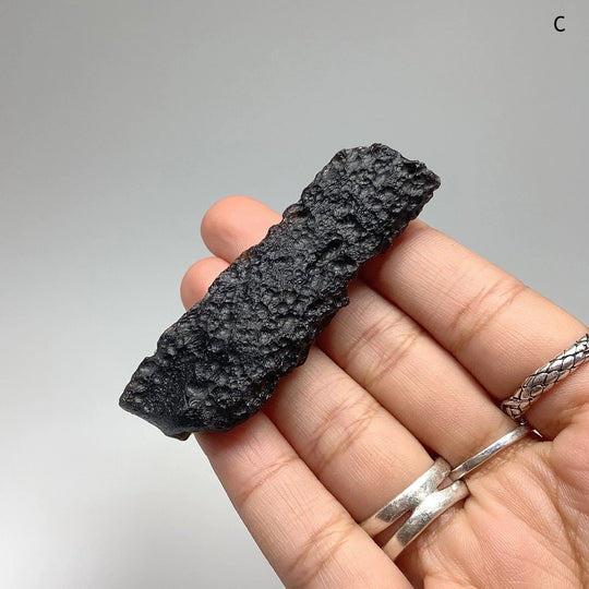 Black Tektite Specimen