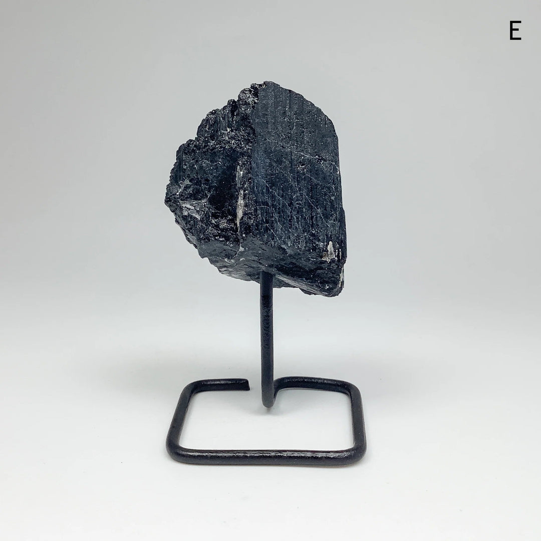 Black Tourmaline on Stand