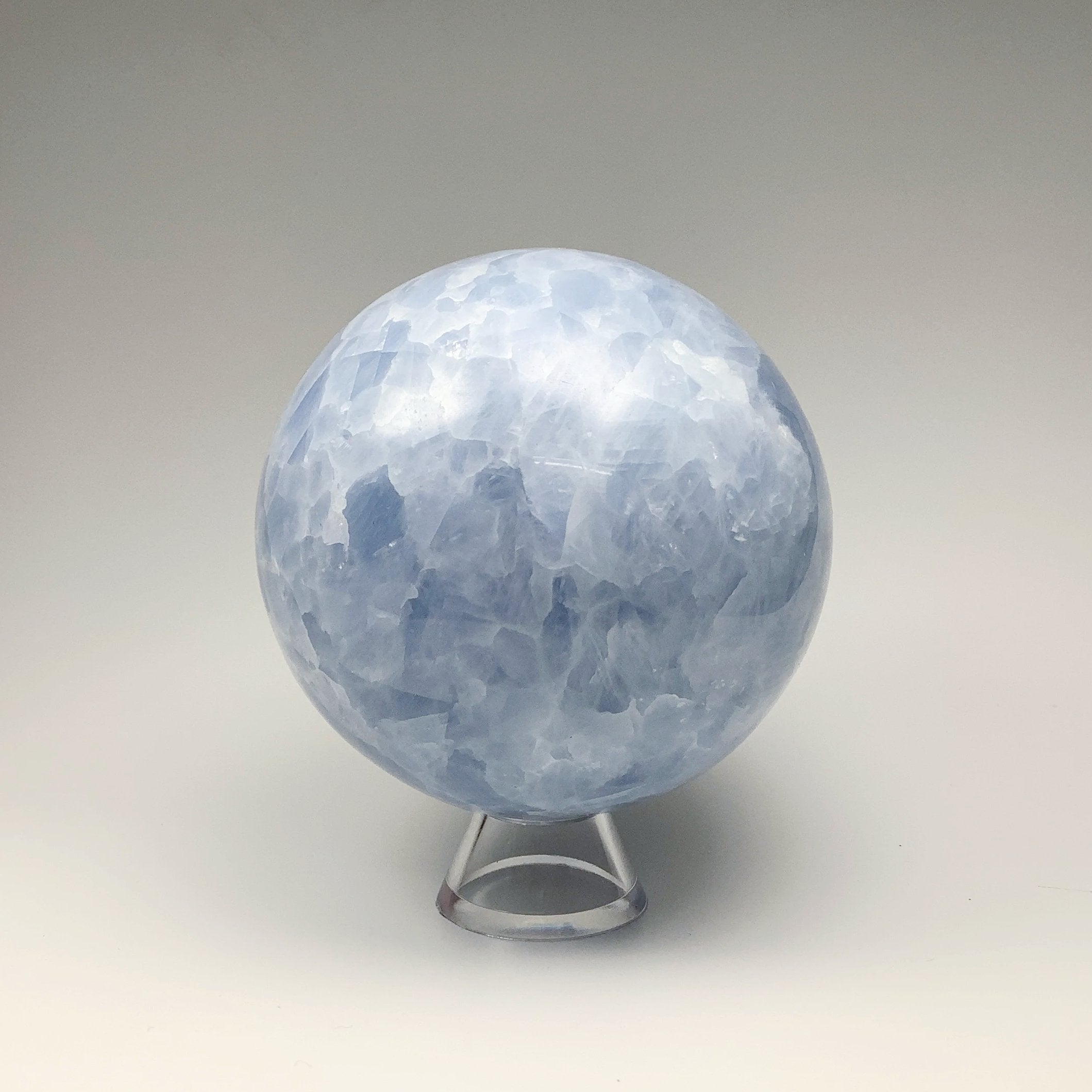 Blue Calcite Sphere