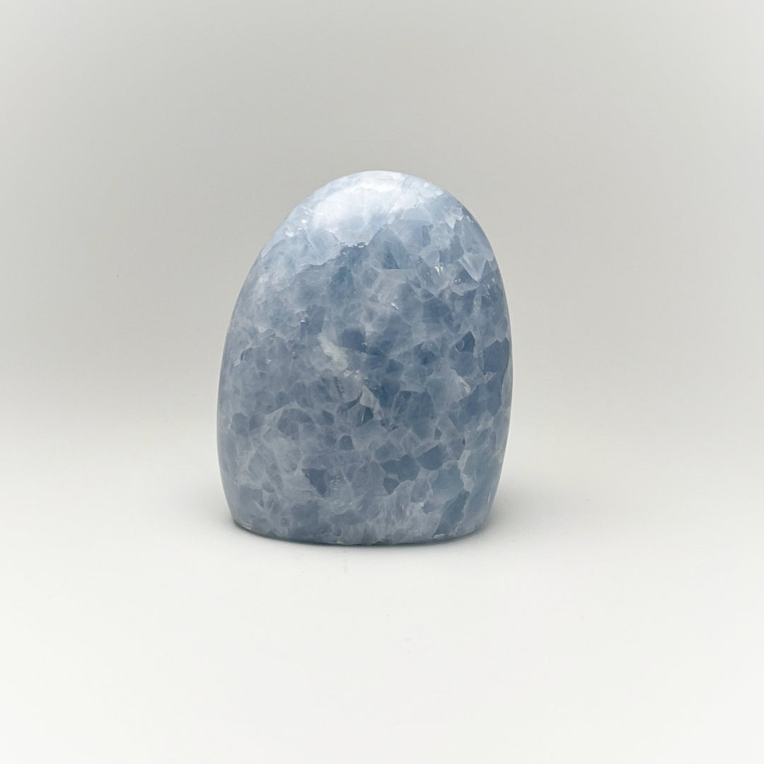 Blue Calcite Stand Up