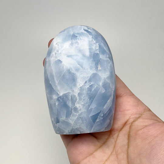 Blue Calcite Stand Up