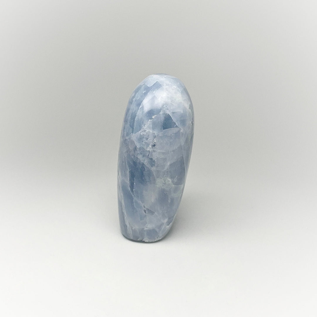 Blue Calcite Stand Up