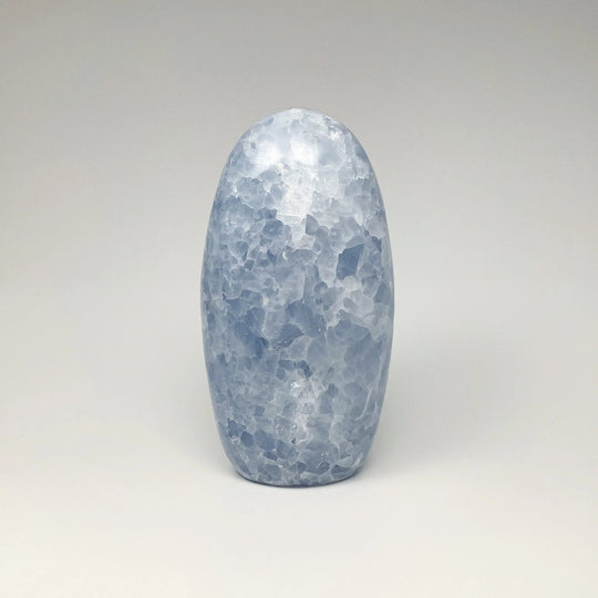 Blue Calcite Stand Up Freeform