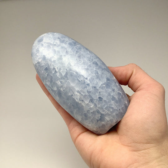 Blue Calcite Stand Up Freeform