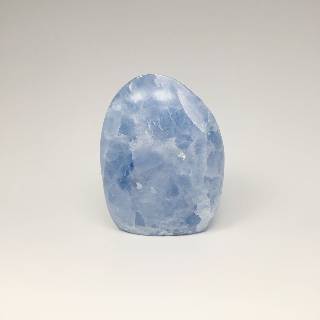 Blue Calcite Stand Up Freeform