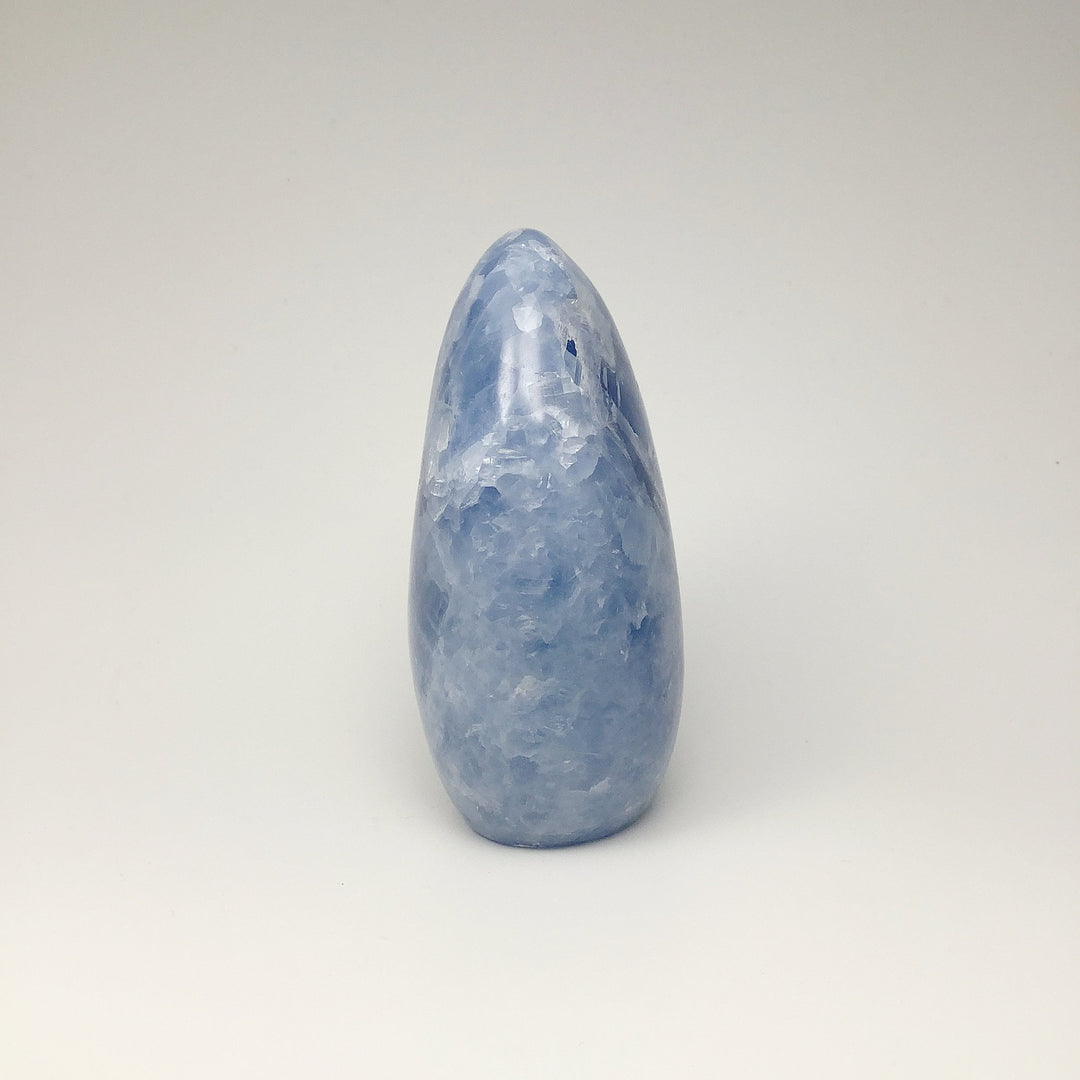 Blue Calcite Stand Up Freeform