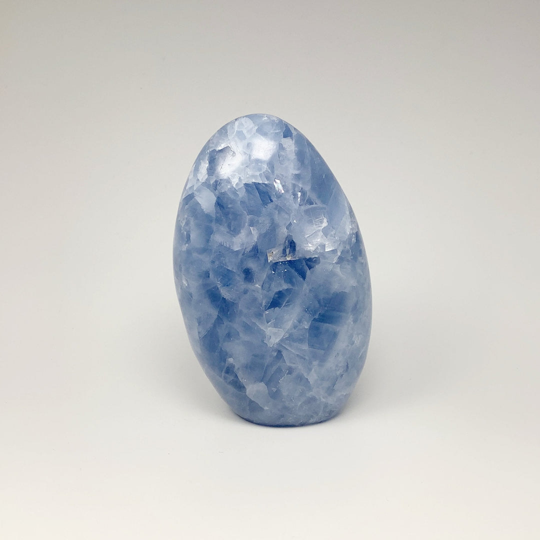 Blue Calcite Stand Up Freeform