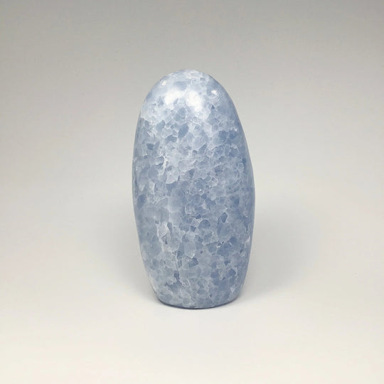 Blue Calcite Stand Up Freeform