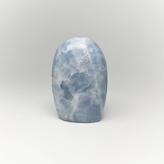 Blue Calcite Stand Up