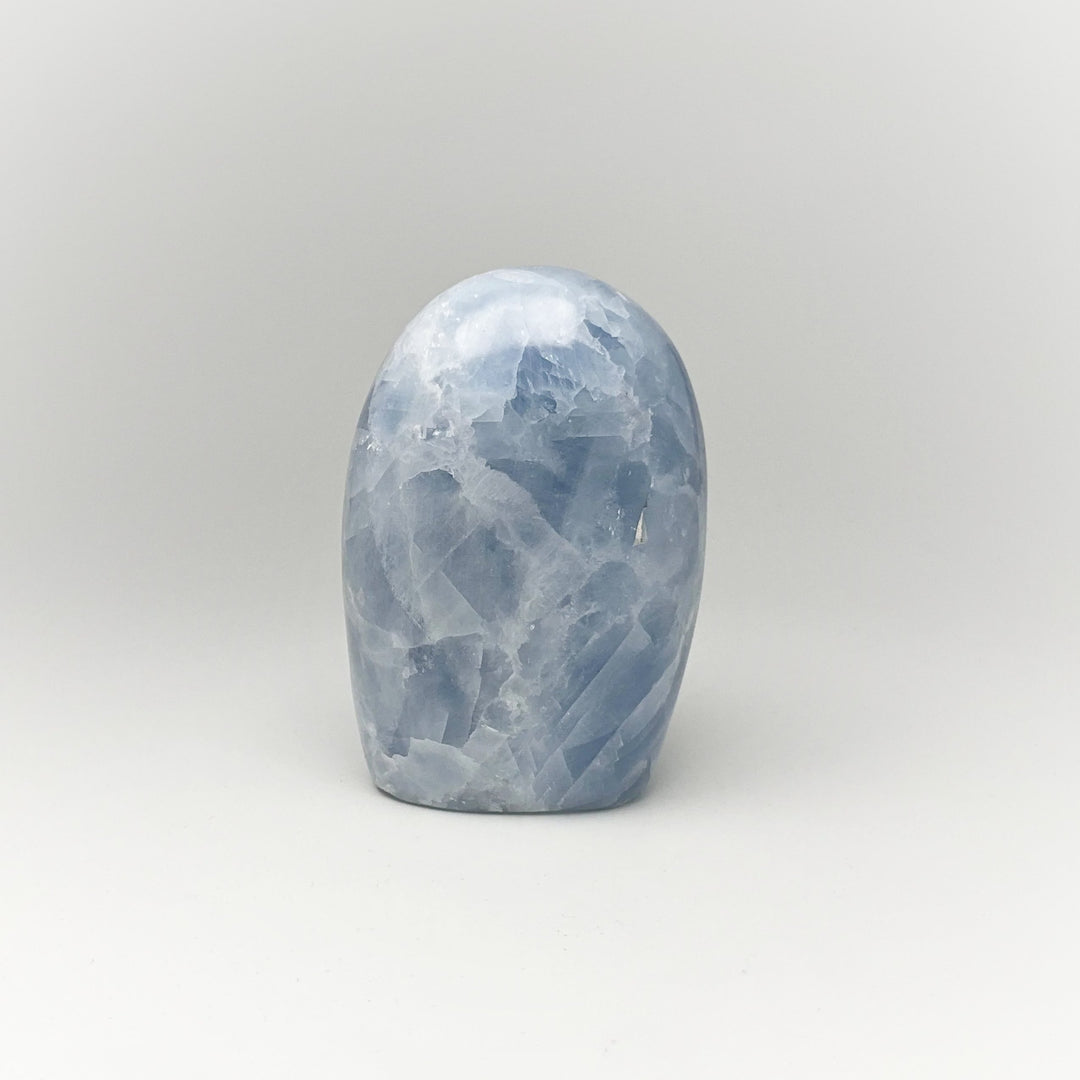 Blue Calcite Stand Up