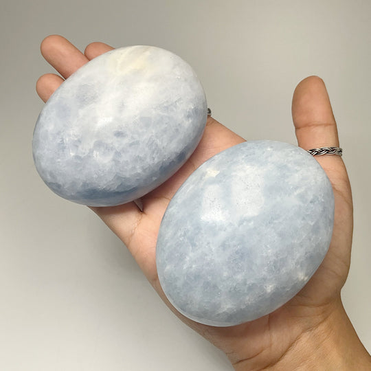 Blue Calcite Tumble