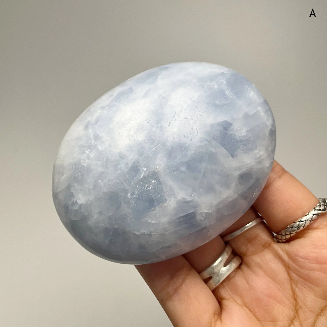 Blue Calcite Tumble