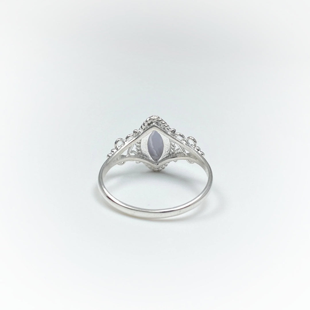 Blue Lace Agate Ring