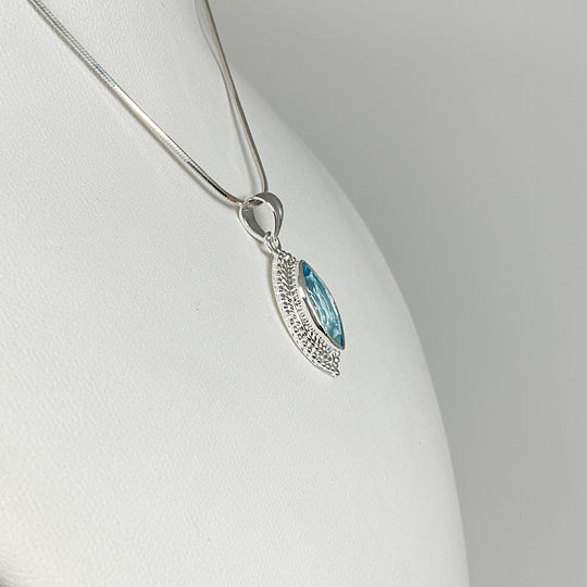 Blue Topaz Pendant