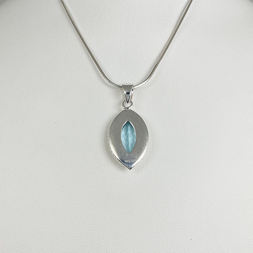 Blue Topaz Pendant