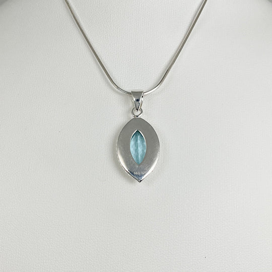 Blue Topaz Pendant