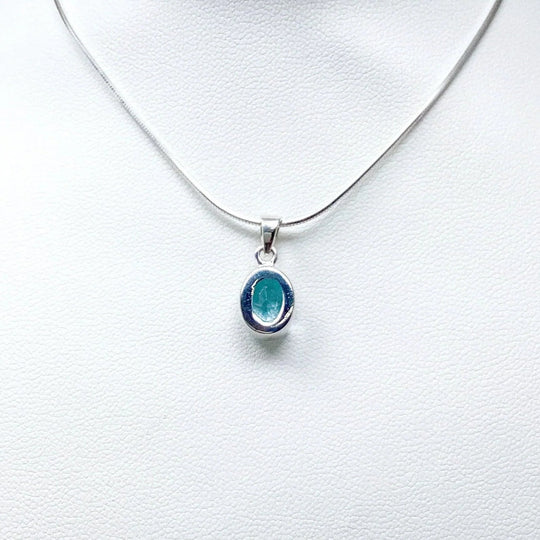 Blue Topaz Pendant