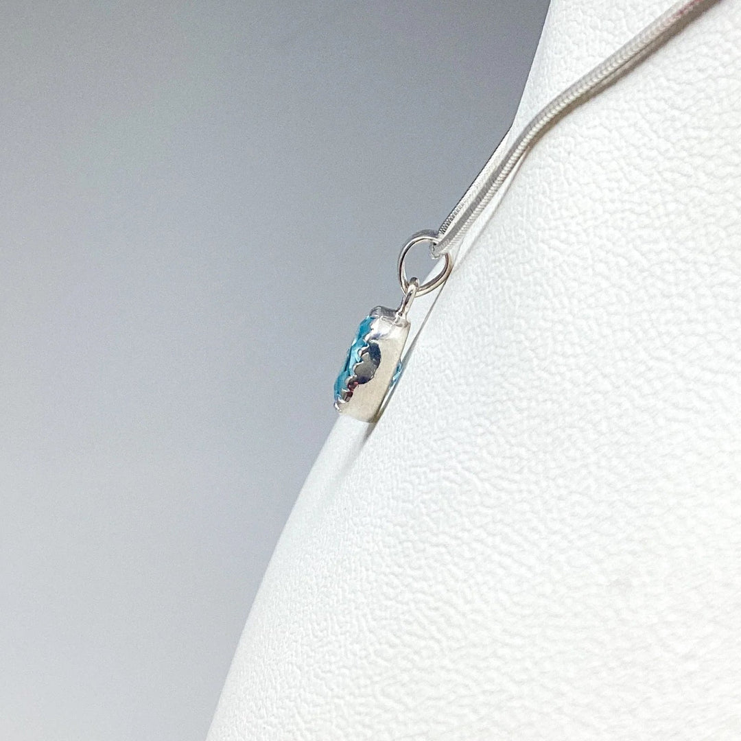 Blue Topaz Pendant