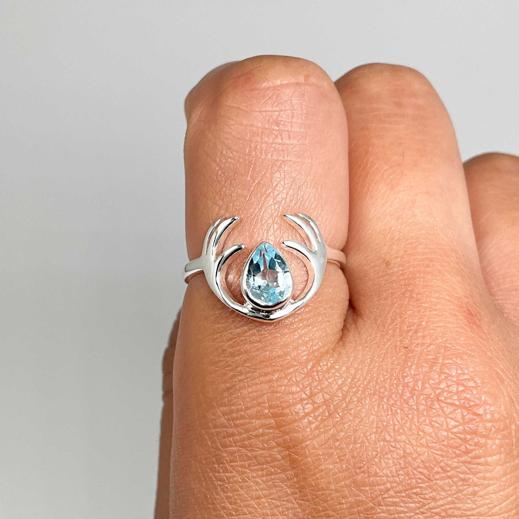 Blue Topaz Ring