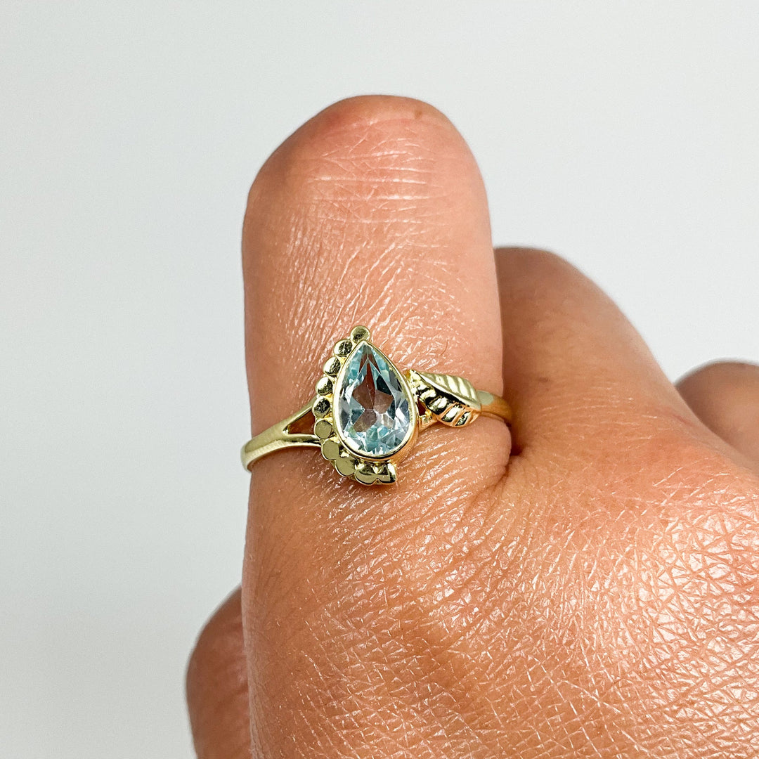 Blue Topaz Ring